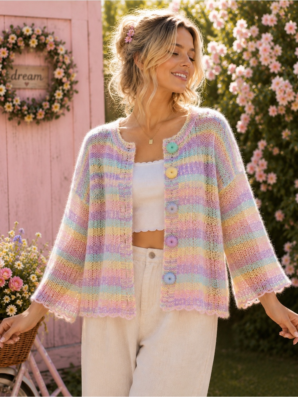 MARIDRUNA HANDMADE KNITWEAR CARDIGAN